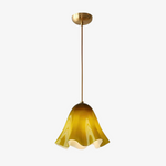 Load image into Gallery viewer, Bellina Artistic Glass Pendant Light - Modern Bloom Inspired Hanging Ceiling Lamp
