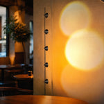 Bild in die Galerieansicht laden, Five head projection floor lamp in a moody bar setting