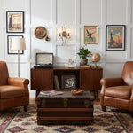 Afbeelding laden in galerijweergave, Foline Geborsteld Messing Wandlamp – Tijdloze Wandkandelaar voor Woonkamers en Gangen