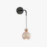 Załaduj obraz do przeglądarki galerii, Glintap Nordic Globe Wall Mounted Light – Minimal Accent Lamp for Bedroom Interior