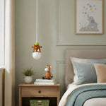 Cargar imagen en el visor de la Galería, Giraffe LED pendant light close room view