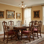 Load image into Gallery viewer, Luntra Ribbed Glass Uplighter Flush – Elegant Ceiling Light for Hallways and Bedrooms