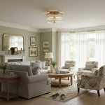 Load image into Gallery viewer, Luminique Clean Edge Modern Flushmount for Office &amp; Entryway
