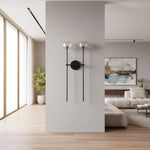 Load image into Gallery viewer, Luxury Crystal Wall Sconce - Brass Frame Modern Wall Light
