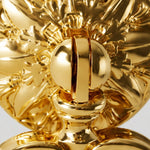 Afbeelding laden in galerijweergave, Close detail of the hinged brass connection