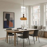 Bild in die Galerieansicht laden, Velora Skandinavische Bauernhaus-Pendelleuchte mit Glasschirm – Modernes Plug-in-Design