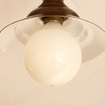 Afbeelding laden in galerijweergave, Vintage metalen plafondlamp