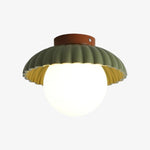 Afbeelding laden in galerijweergave, Orbion Sculpturale Ring Plafondlamp – Retro Futuristisch Ontwerp Decoratieve Plafondlamp N55