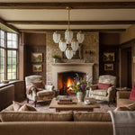 Load image into Gallery viewer, Tierlux Glass Multi-Tiered Glass Modern Pendant for Living &amp; Dining
