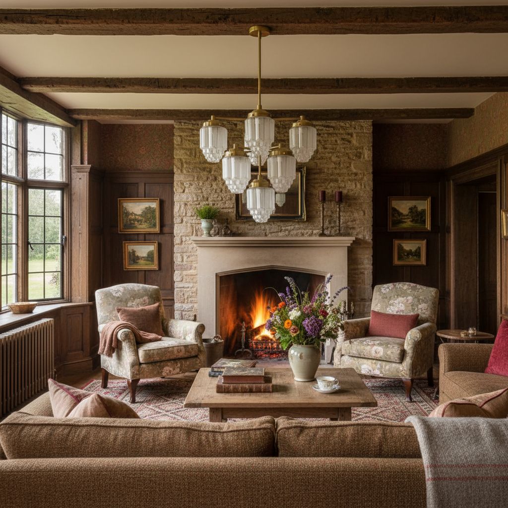 Tierlux Glass Multi-Tiered Glass Modern Pendant for Living & Dining