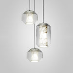Bild in die Galerieansicht laden, Glas Alabaster-Pendelleuchte