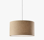 Load image into Gallery viewer, Dumora Fabric Drum Shade Pendant Light - Linen Design Hanging Light
