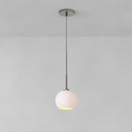 Load image into Gallery viewer, Selvion Sculptural Globe Pendant Light - Modern Glass Pendant Lamp - Sleek Design
