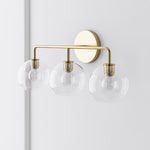 Load image into Gallery viewer, Selvion Artistic Globe Sconce Light - Handcrafted Glass Sculptural Wall Fixture
