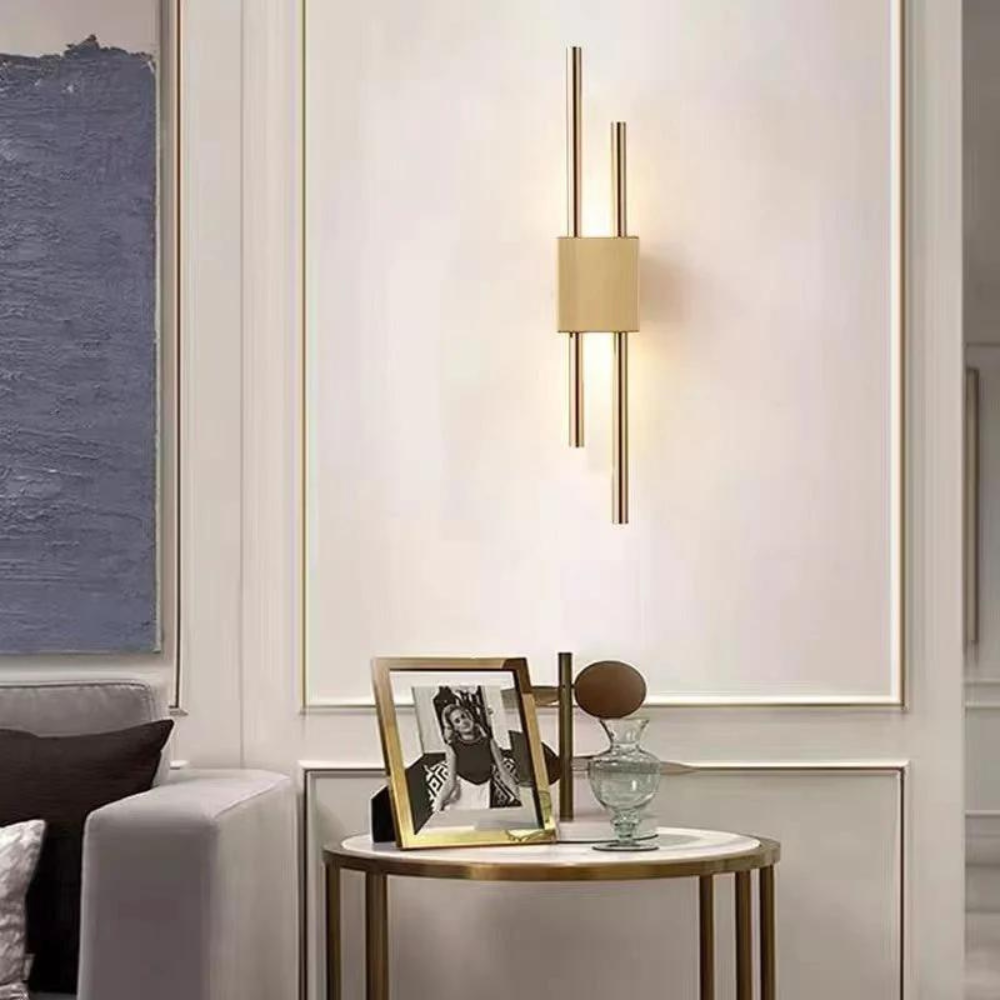 Luz de Pared con Detalles en Mármol Refined Radiance