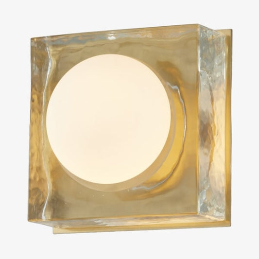 Aplique de Pared Vellaro con Diseño de Vidrio y Metal - Estilo Atemporal para Iluminación de Cocina y Oficina