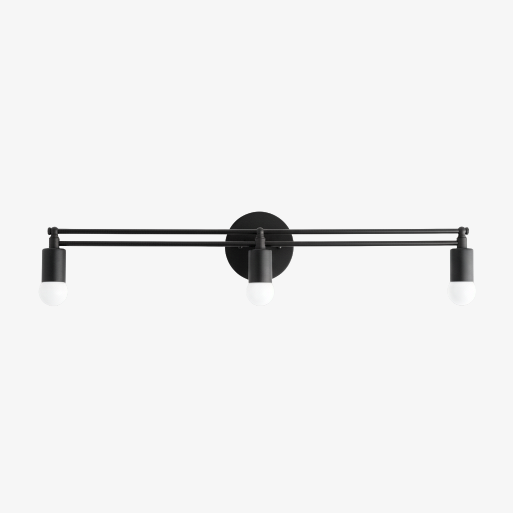 Mobilux Line Modern Vanity Light - Bathroom Wall Fixture in Art Deco Style