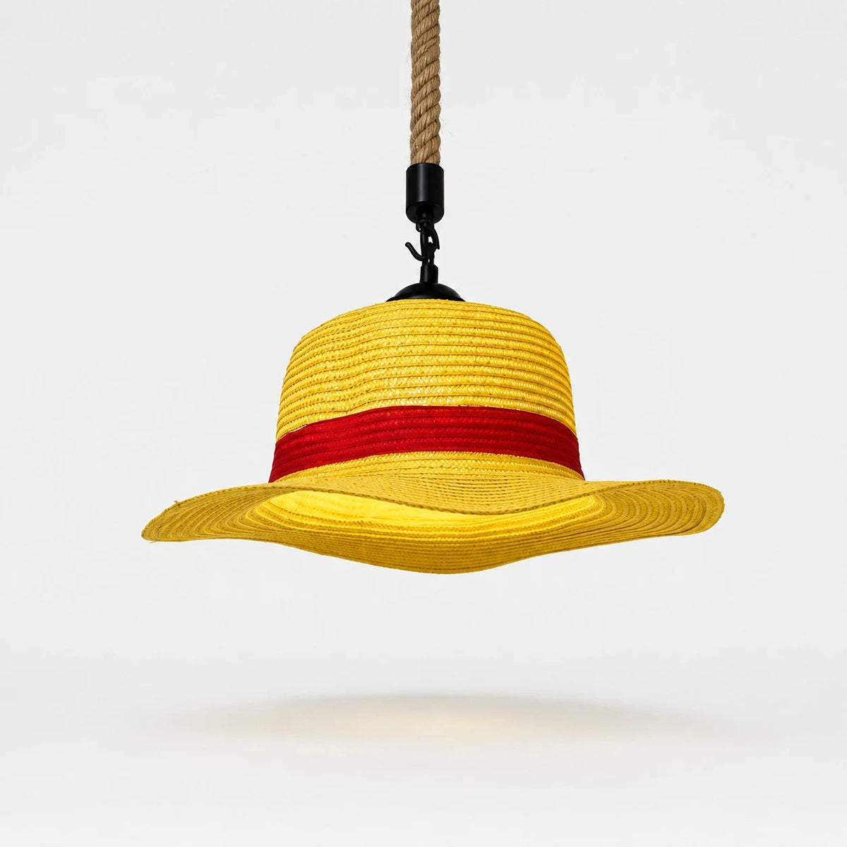 Novelty Straw Hat Pendant Lamp