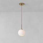 Load image into Gallery viewer, Selvion Sculptural Globe Pendant Light - Modern Glass Pendant Lamp - Sleek Design

