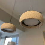 Load image into Gallery viewer, Wabi Sabi Style Travertine Stone Pendant Light