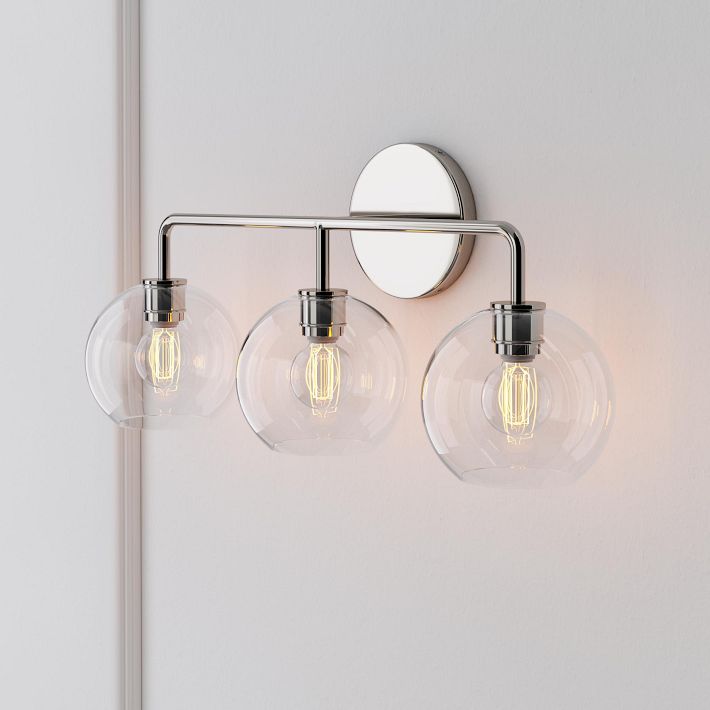 Selvion Artistic Globe Sconce Light - Handcrafted Glass Sculptural Wall Fixture