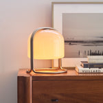 Load image into Gallery viewer, Delvora Champagne Bronze Table Lamp - Vintage Industrial Nightstand Light
