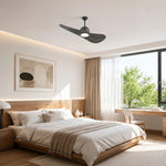 Bild in die Galerieansicht laden, Designer Hat Two-Blade Ceiling Fan Light scene image