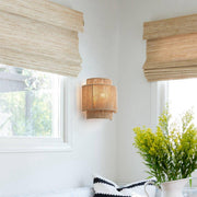 Luz de Pared LED Bohemia Vintage Tejida a Mano