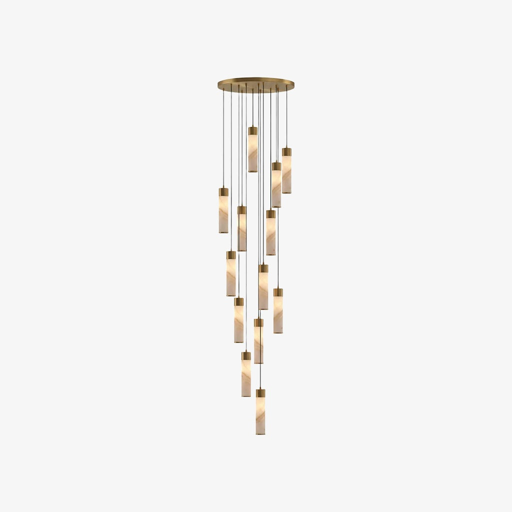 Solaryx minimalistische cilindervormige hanglamp - Moderne stijl lamp voor keuken of eetkamer