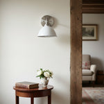 Load image into Gallery viewer, Conique Metal  Wall Sconce - White Metal Shade - Industrial Modern Lighting
