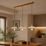 Cargar imagen en el visor de la Galería, pleated ceramic pendant light 16