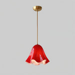 Load image into Gallery viewer, Bellina Artistic Glass Pendant Light - Modern Bloom Inspired Hanging Ceiling Lamp
