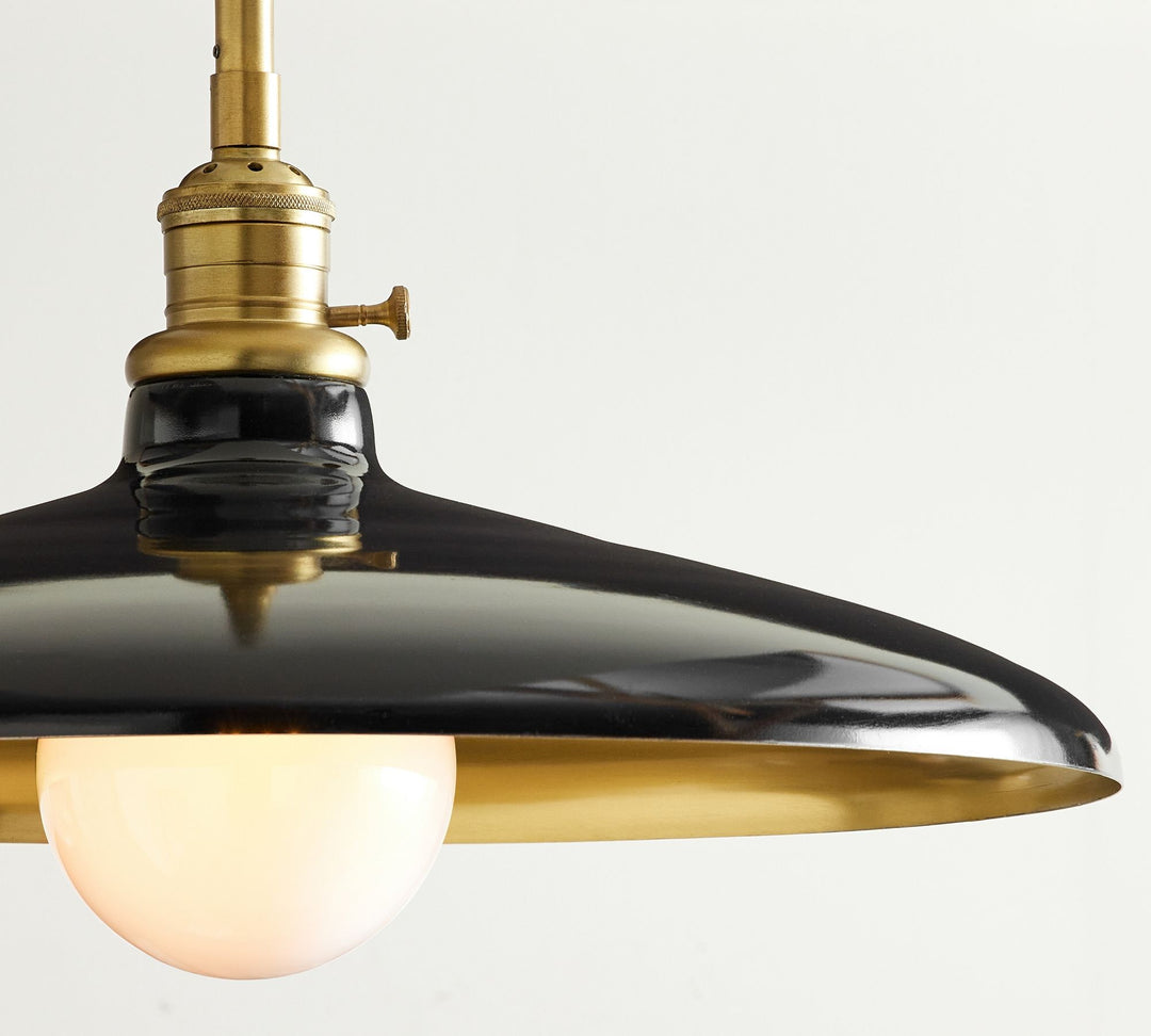Forvara Metal Pole Pendant Light - Farmhouse Style Adjustable Island Lighting