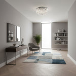 Charger l’image dans la visionneuse de la galerie, Plafonnier Virelis 8 Light Twist Tubes – Design Moderne en Cristal pour Salles à Manger ou Salons