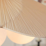 Bild in die Galerieansicht laden, Orrise Vintage Inspirierter 3-Licht Hängender Kronleuchter - Holz, Metall und Stoffakzente Heimbeleuchtung