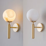 Load image into Gallery viewer, Mian Alabaster Wall Lamp