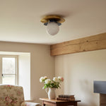 Load image into Gallery viewer, Artivo Layered Modern Brass Ceiling Light - Stylish Home Decor
