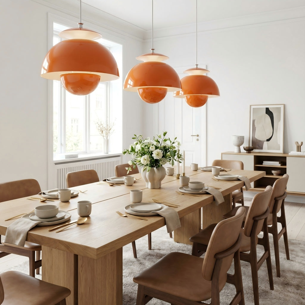 Orin Moderne Noordse Metalen Bloem Hanglamp - Decoratieve Hanglamp voor Slaapkamer en Keuken