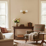 Load image into Gallery viewer, Glorica Glass Curved Arm Modern Wall Lamp for Bathroom &amp; Hallways
