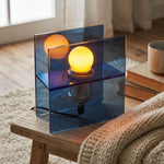 Bild in die Galerieansicht laden, Sunset Ocean Horizon Tischlampe – Farbverlauf Ambient Moderne Dekorative Schreibtischlampe für Innenräume