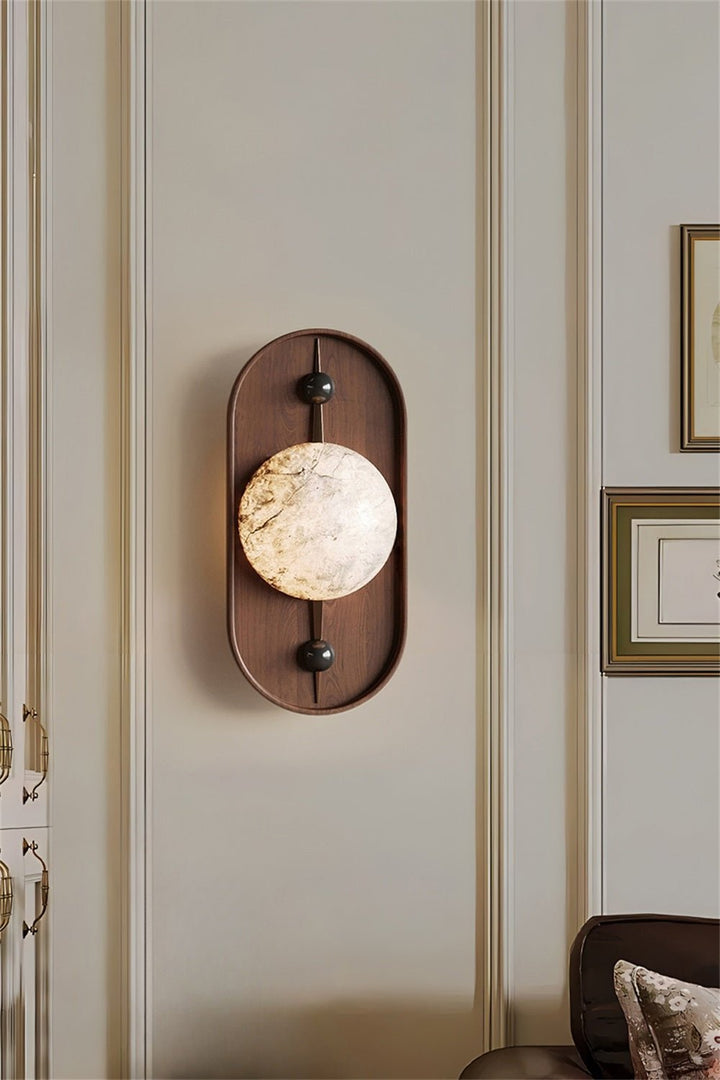 Applique murale Bezel en albâtre