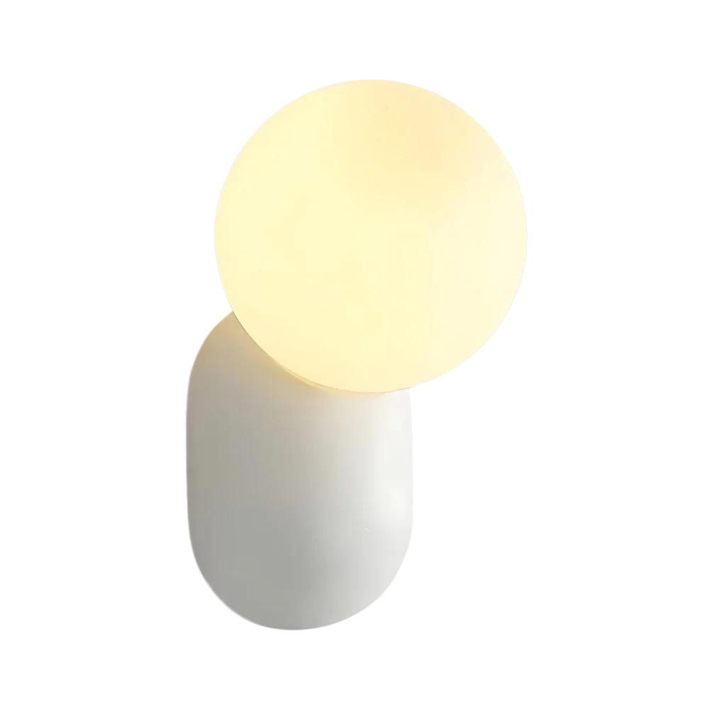 Luz de Pared de Orbe de Vidrio Nórdico Luma