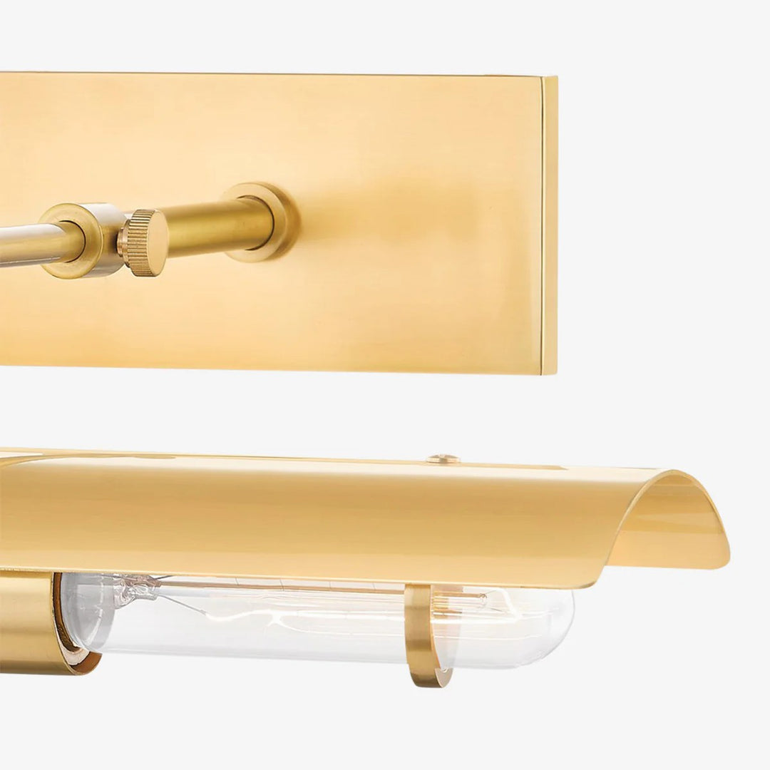 Aurix Minimalistische Eisen-Wandlampe – Elegante wandmontierte Beleuchtung zur Aufwertung jeder Innenraumkunst
