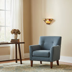 Afbeelding laden in galerijweergave, TF Vlinder Wandlamp – Wandlamp met Vlinderglas-in-glas ontwerp voor Slaapkamer en Woonkamer