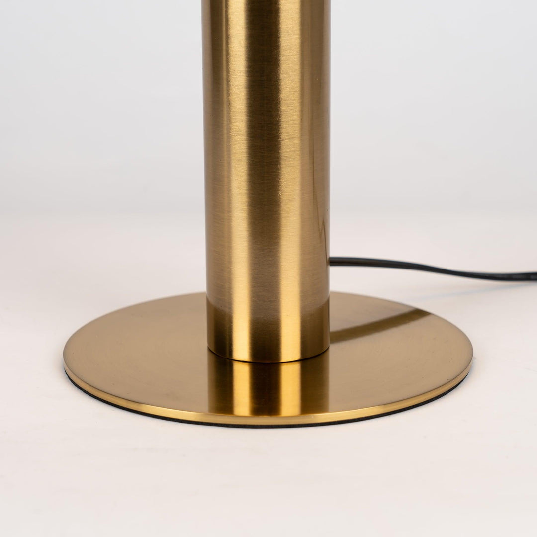 Virelith Moderne Zeitgenössische Tischlampe – Elegante Metallbasis Schreibtischlampe für Schlafzimmer und Lounge
