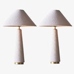 Load image into Gallery viewer, Ceruna Cone Shaded Table Lamp - Elegant Fabric for Living Room and Entryway