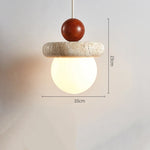 Load image into Gallery viewer, Cream Travertine Pendant Chandelier
