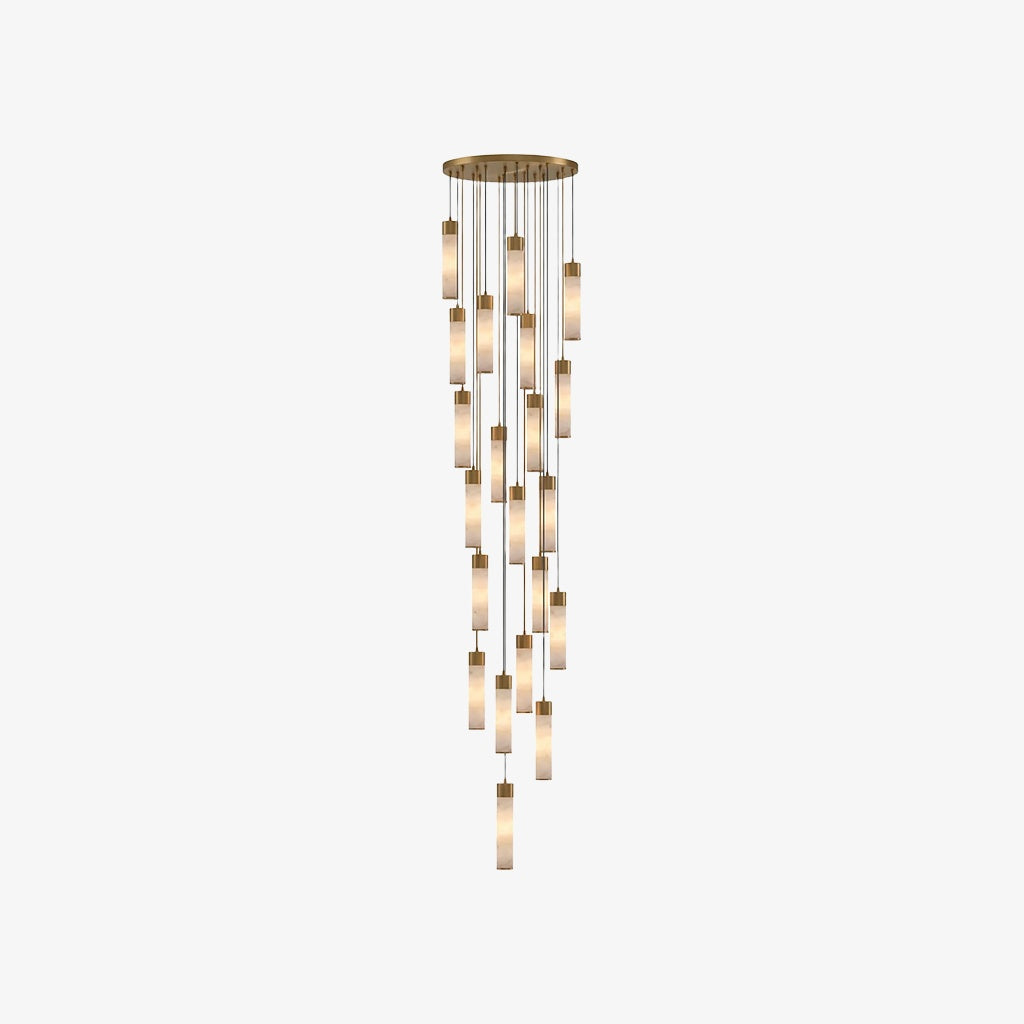 Solaryx minimalistische cilindervormige hanglamp - Moderne stijl lamp voor keuken of eetkamer