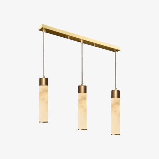 Lámpara Colgante Cilíndrica Minimalista Solaryx - Lámpara de Estilo Moderno para Cocina o Comedor