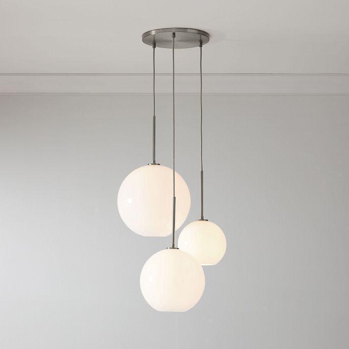 Selvion Minimalist Crystal Chandelier - Handcrafted Glass Sculptural Lighting Fixture